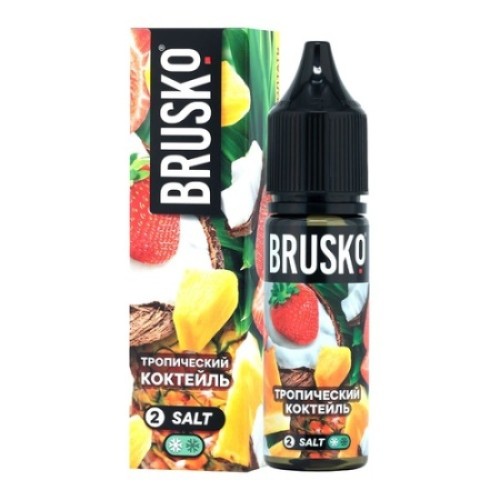 Жидкость BRUSKO(Chubby) 2 35мл Тропический коктейль 2